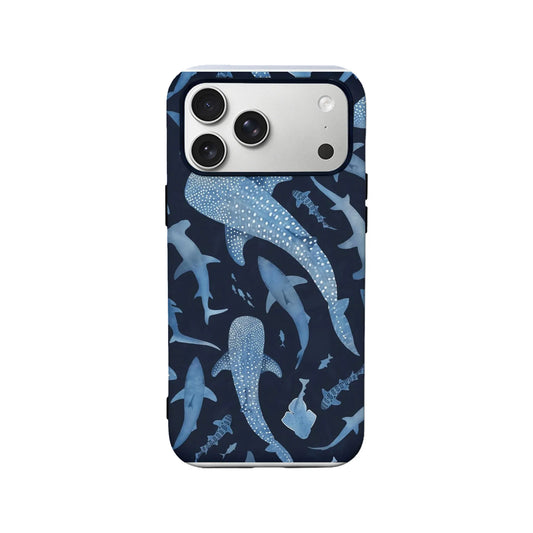 Ocean Life Shark iphone 17 Pro Phone Case