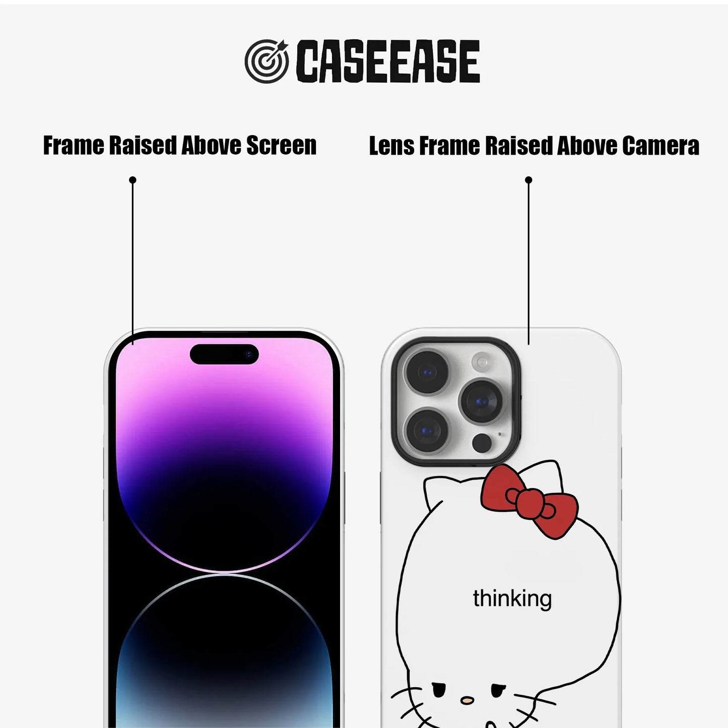 Bewilderment Minimalist IPhone Phone Case