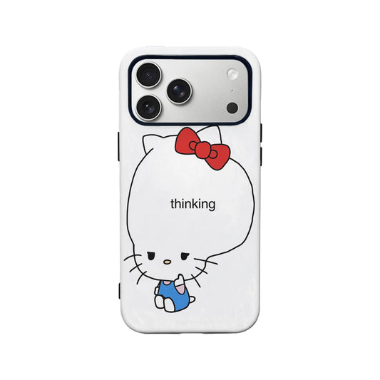 Bewilderment Minimalist IPhone Phone Case - Premium Protective Phone Case - View 2