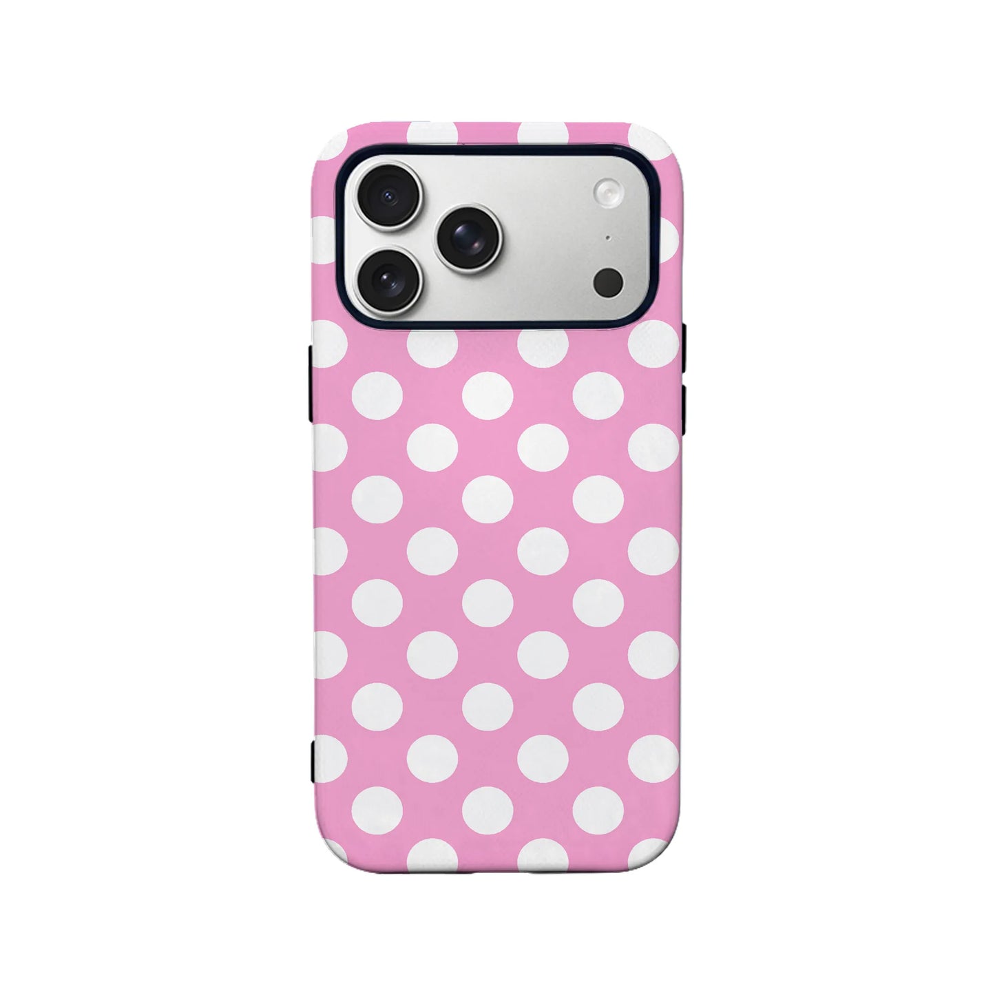 Polka Dot Pink Phone Case for Stylish Protection