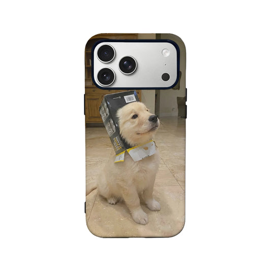 Brave Puppy Cute Animal IPhone Phone Case - Premium Protective Phone Case - View 2