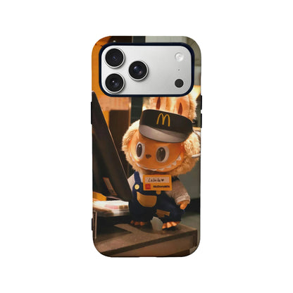 Adorable funda para teléfono Labubu de McDonald's