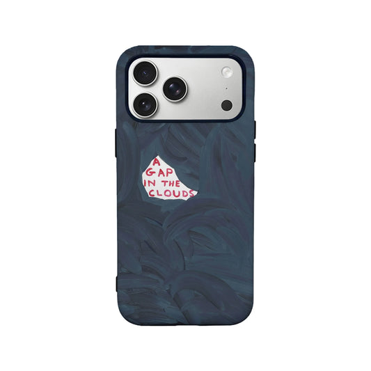 Clouds Text Art IPhone Phone Case - Premium Protective Phone Case - View 2