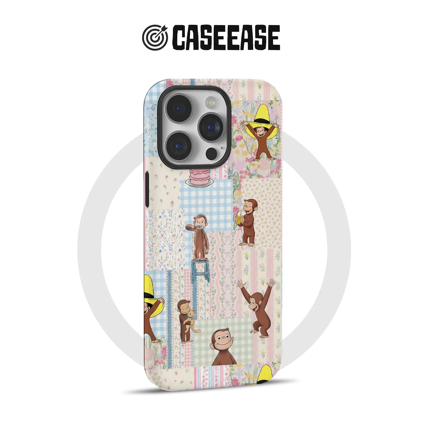 Curious George Patchwork Phone Case