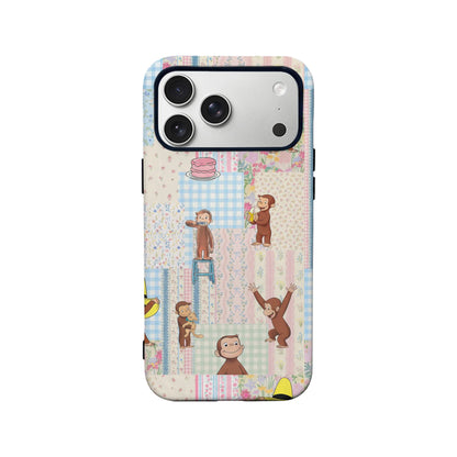 Curious George Patchwork Phone Case