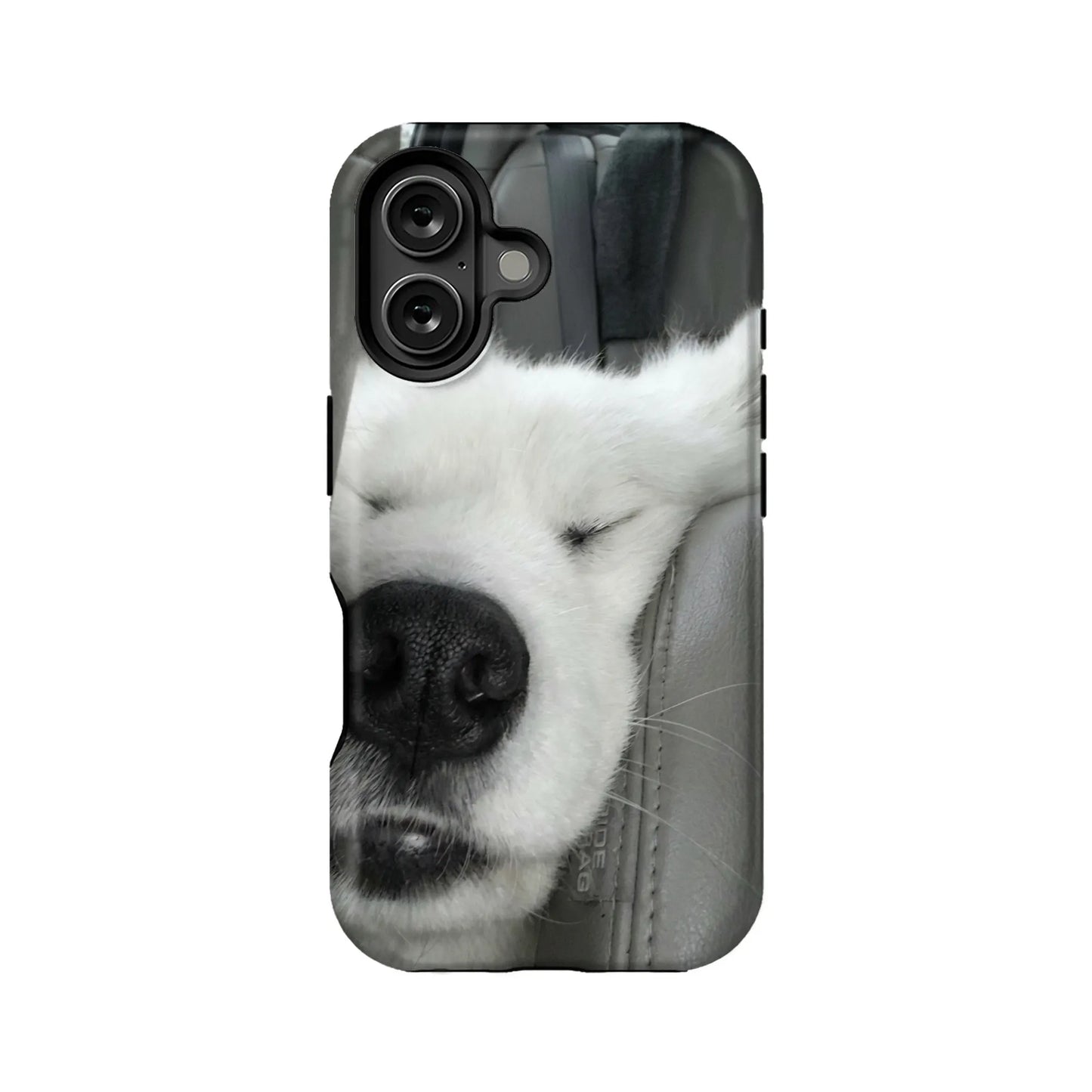 White Puppy Cute Animal IPhone Phone Case - Premium Protective Phone Case - View 1