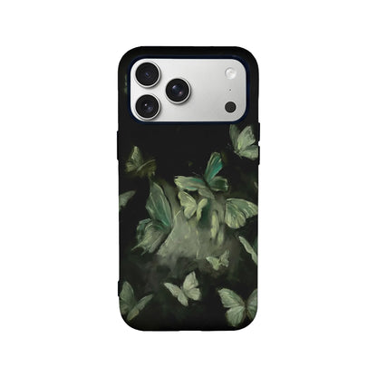 Funda para teléfono con diseño de mariposa mística: diseño enigmático y elegante 