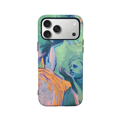 Funda de teléfono abstracta artística