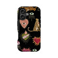 Funda para teléfono Boho Wild Love: diseño artístico y caprichoso 