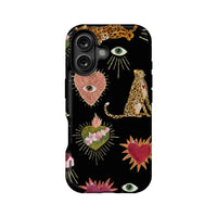 Funda para teléfono Boho Wild Love: diseño artístico y caprichoso 