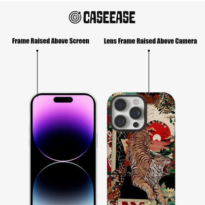 Japanese Inspired Tiger Phone Case