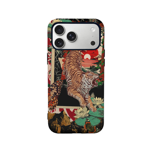 Japanese Inspired Tiger Phone Case