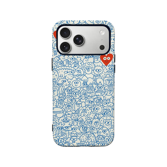 Little Love Minimalist IPhone Phone Case - Premium Protective Phone Case - View 2