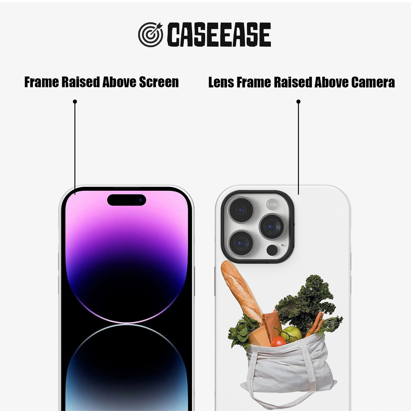 Fresh Grocery Tote Phone Case – Natural and Eco-Friendly Design