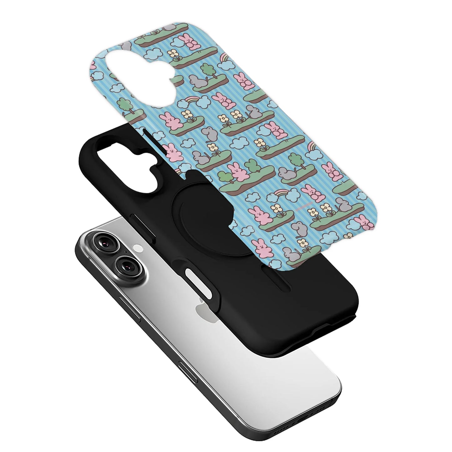Cute Bunny Pattern Phone Case