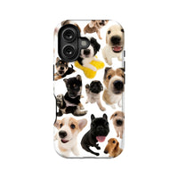 Funda para teléfono con adorables cachorros (2025): diseño de collage de perros 
