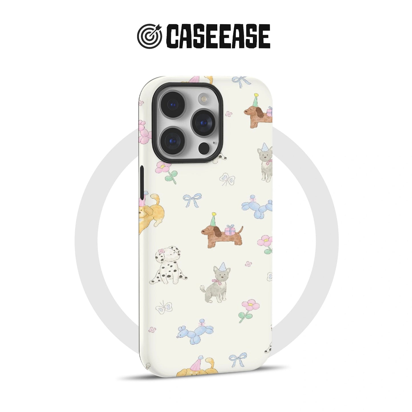 Cute Cartoon Phone Case – Adorable Cats, Bears, and Sweet Designs