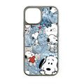 Snoopy Cartoon Phone Case - Holographic Design & Colorful Aesthetics