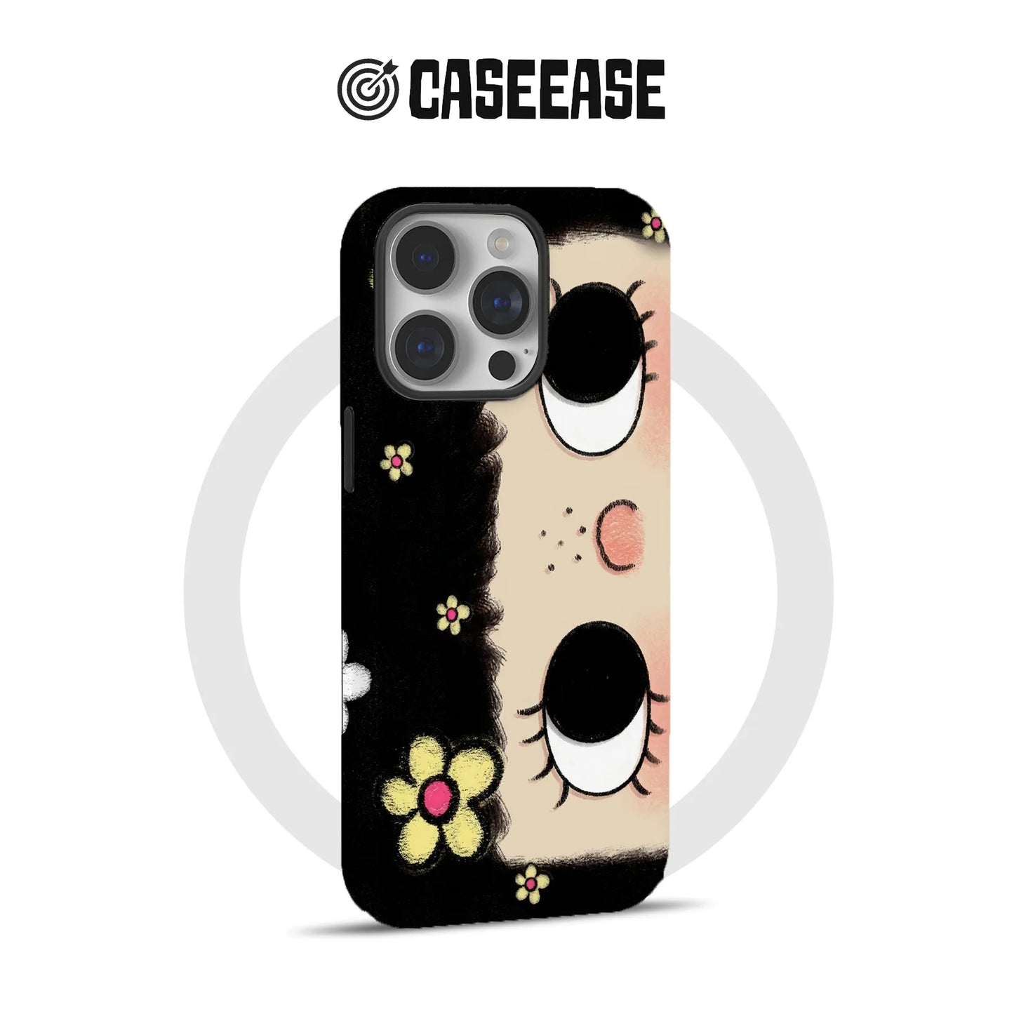 Cute Cartoon Face Phone Case