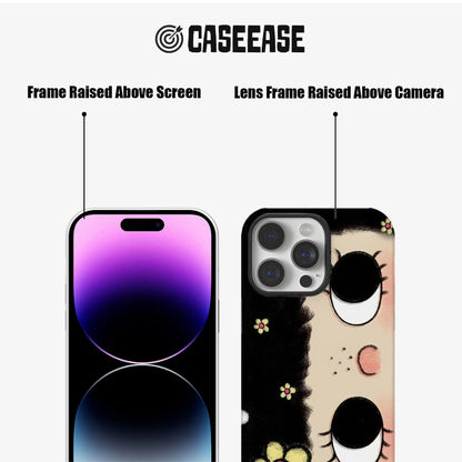 Cute Cartoon Face Phone Case