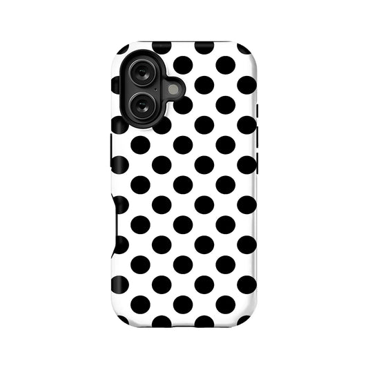 Classic Black Polka Dot Phone Case