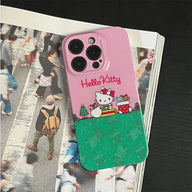 Funda navideña de Hello Kitty: diseño festivo y adorable 