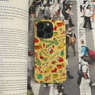 Funda para teléfono con diseño festivo de Navidad y Año Nuevo: diseño festivo colorido 