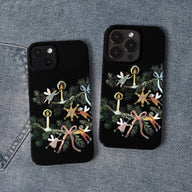 Funda para teléfono con adorno navideño de ángel: elegancia y protección festivas 