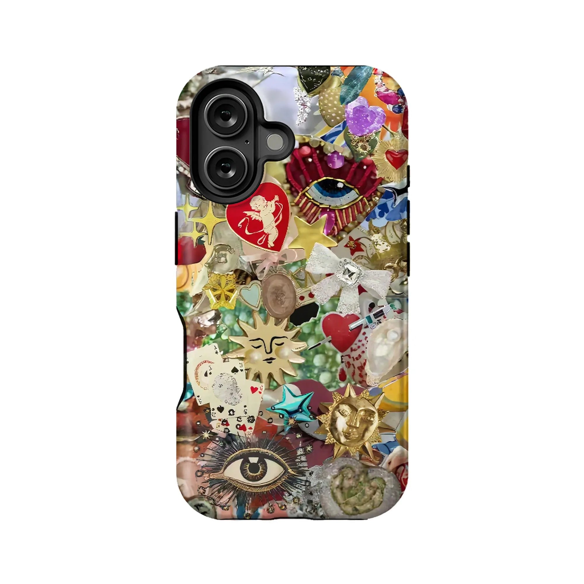 Funda para teléfono con encanto ecléctico