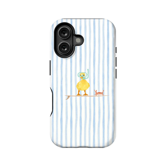 Cute Snorkeling Duck Phone Case