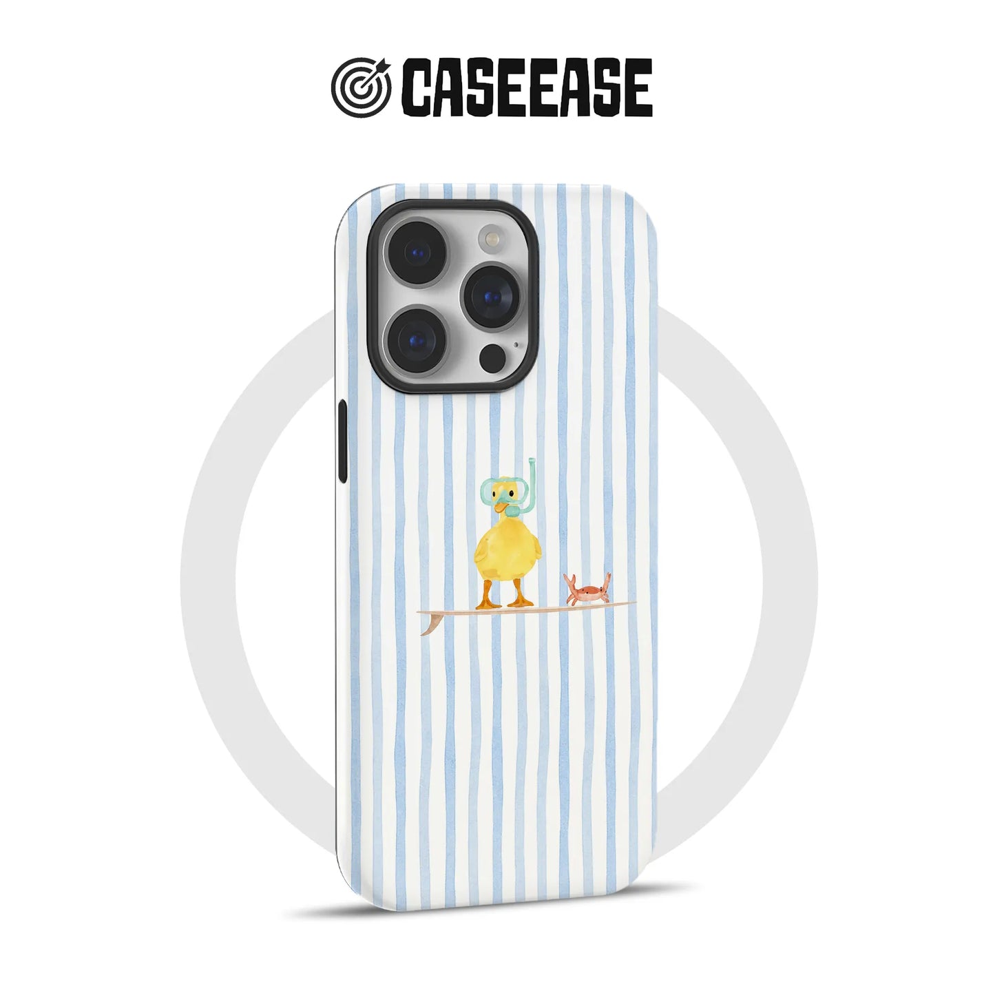 Cute Snorkeling Duck Phone Case