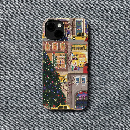 Christmas City Lights Phone Case
