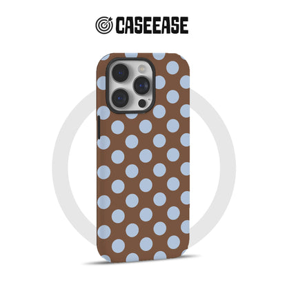 Stylish Brown Dot Phone Case