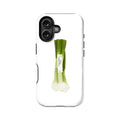 Minimalist Green Onion Phone Case – Fresh and Natural Design
