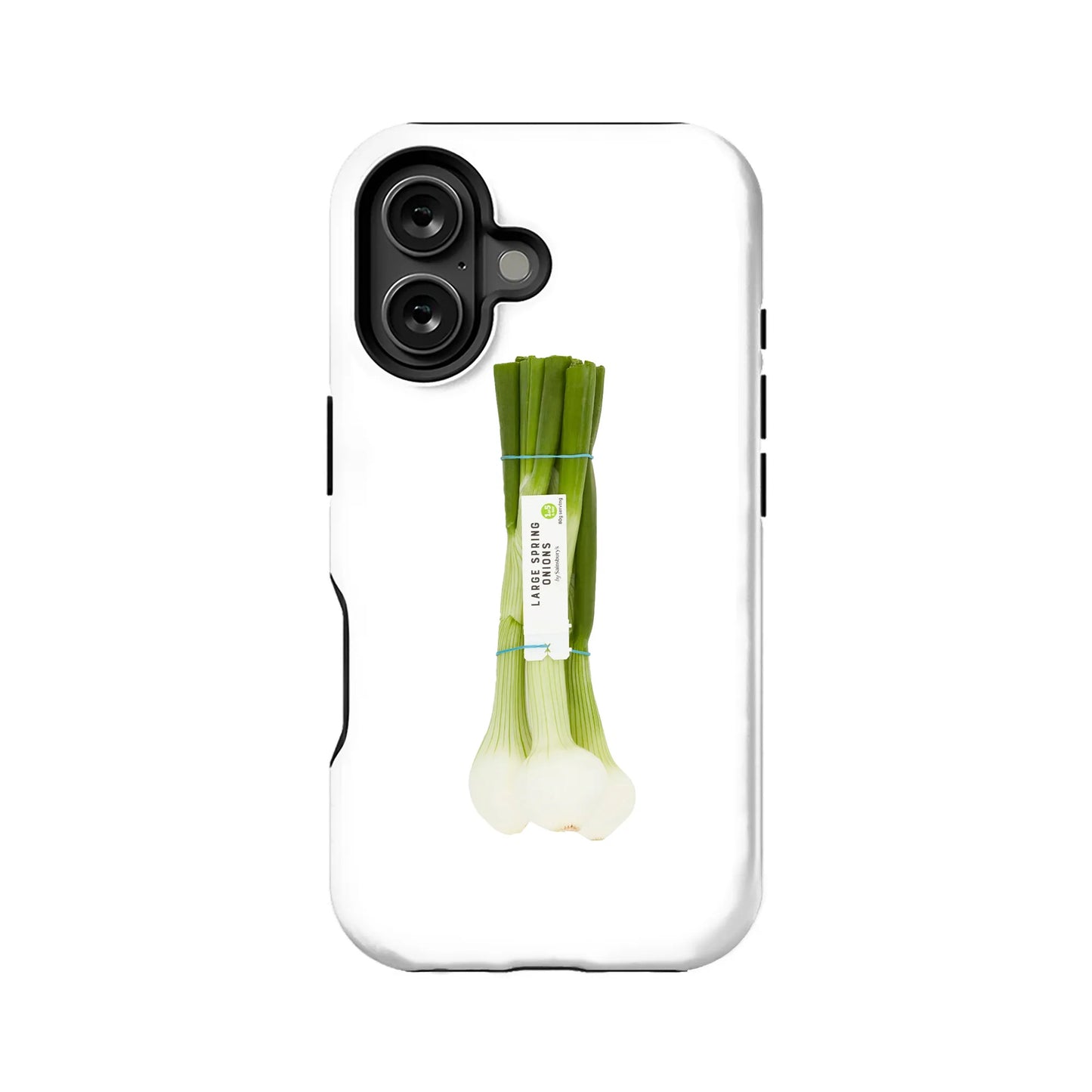 Minimalist Green Onion Phone Case – Fresh and Natural Design
