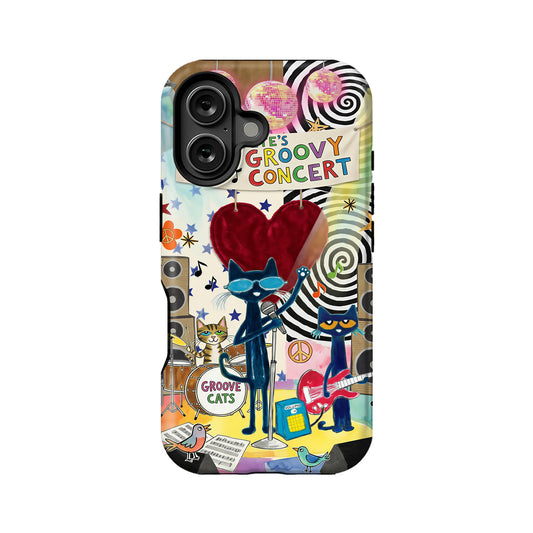 Groovy Cats Concert Phone Case