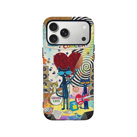 Groovy Cats Concert Phone Case