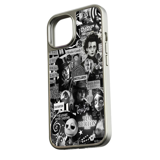 Holographic Chrome Phone Case - Tim Burton Collection