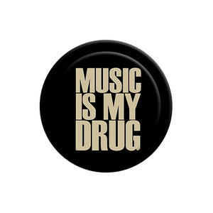 "MUSIC IS MY DRUG" Phone Grip & Stand - Music Lover PopSocket Style Holder