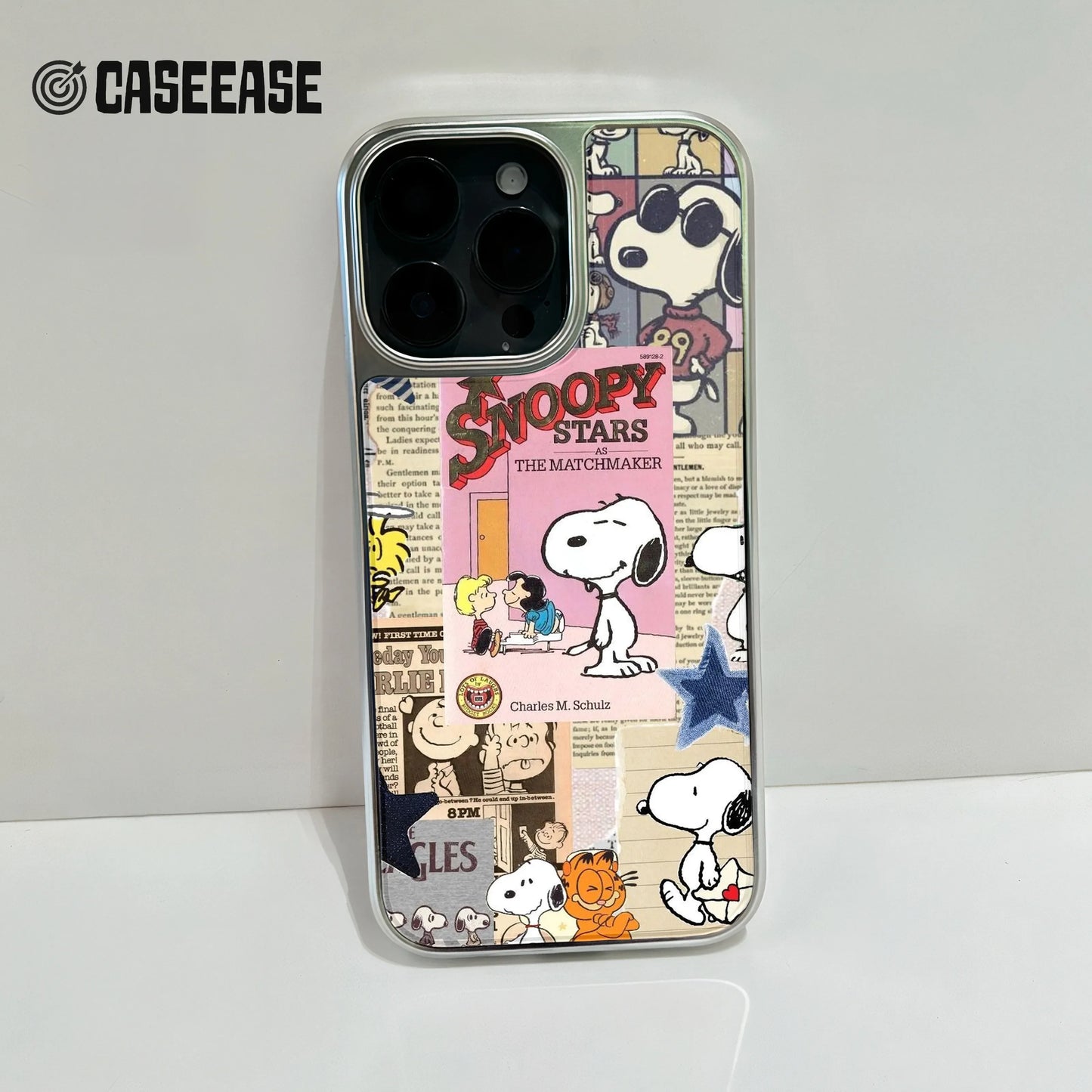 Snoopy Cartoon Collage Phone Case - Fun & Quirky Design