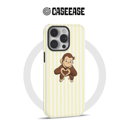 Cute Monkey Heart Phone Case
