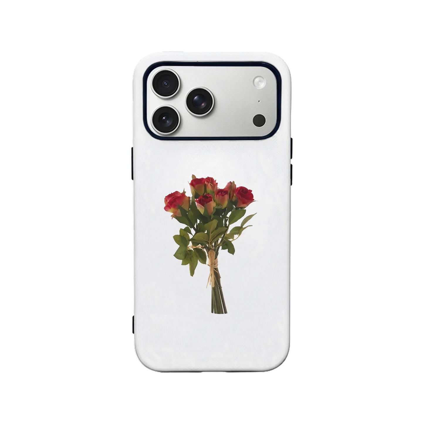 Romantic Red Rose Bouquet Phone Case – Classic and Timeless Design