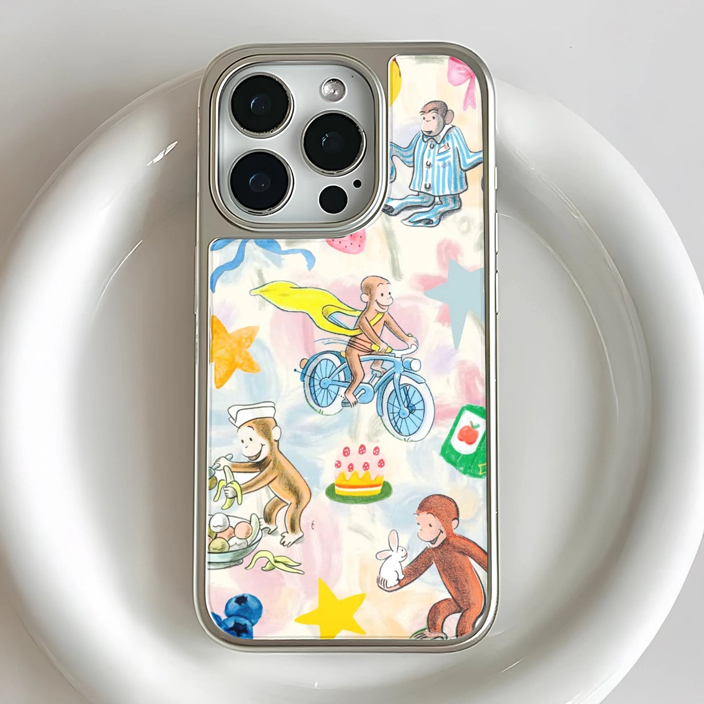 Curious George Colorful Adventure Phone Case
