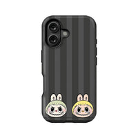 Bonita funda para teléfono Labubu con un simpático diseño de personaje