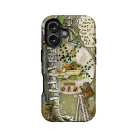 Funda para teléfono con diseño de ranas envejecidas