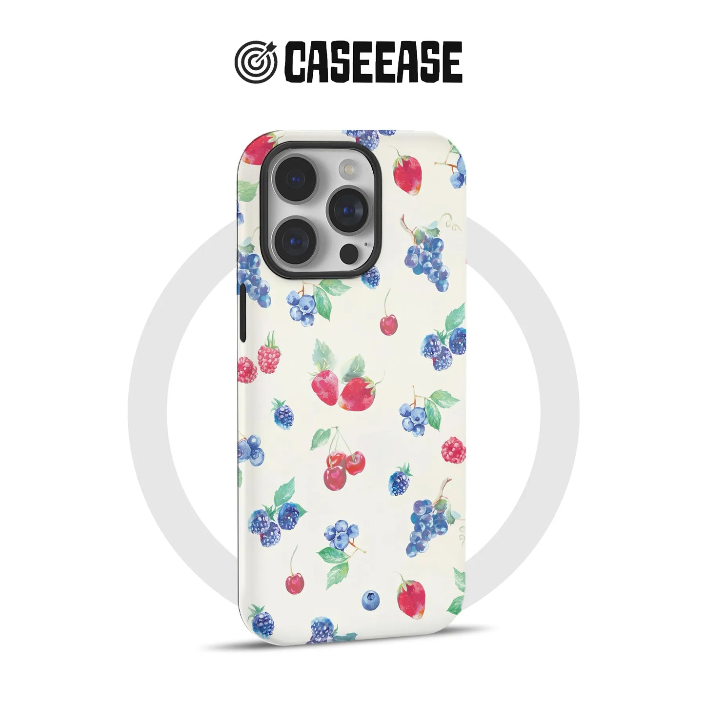 Colorful Fruit TPU+PC IPhone 16 phone case