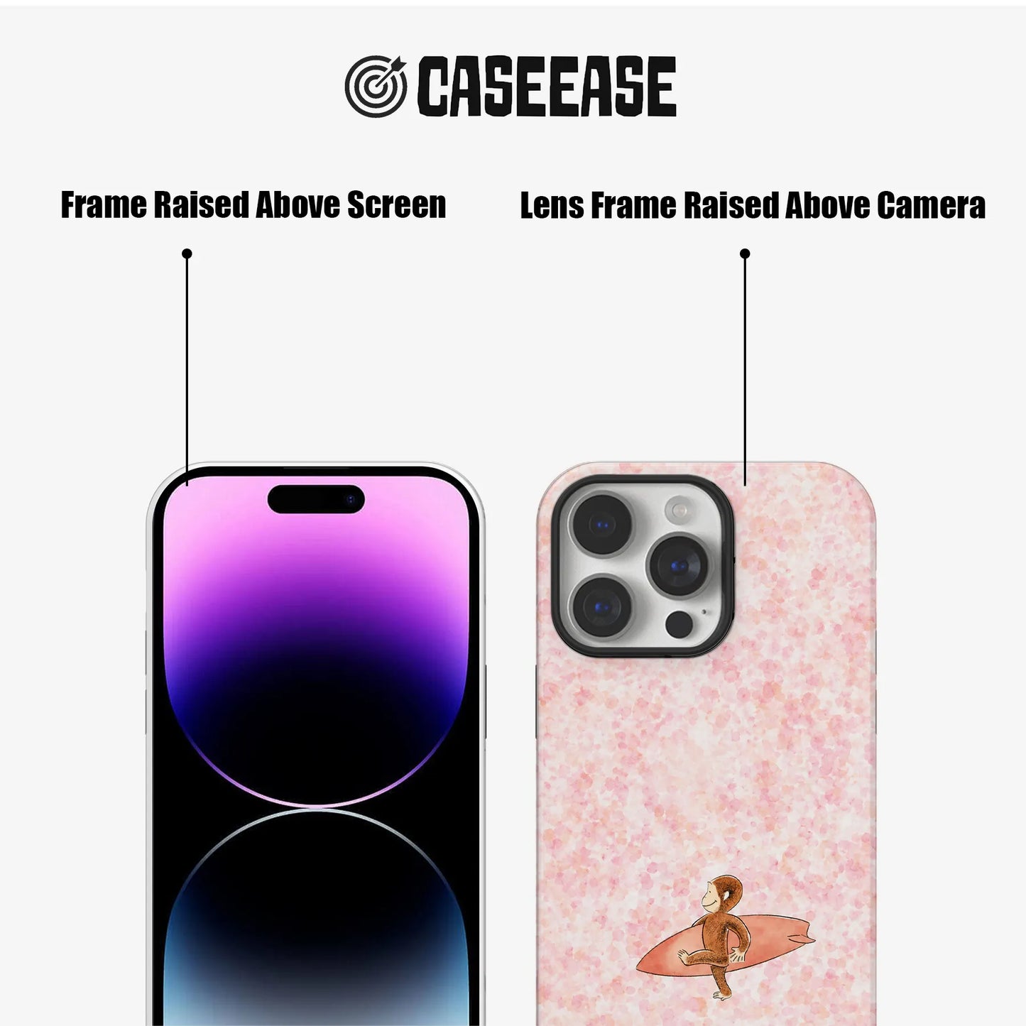 Surfing Monkey Phone Case