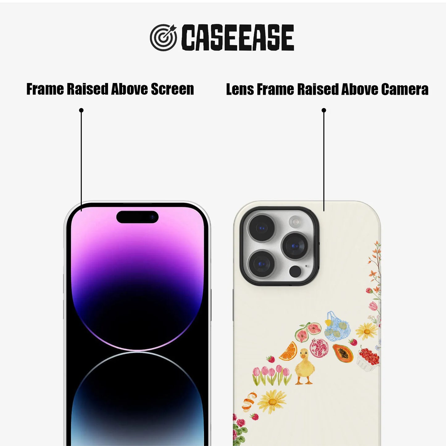 Colorful Garden Theme Phone Case