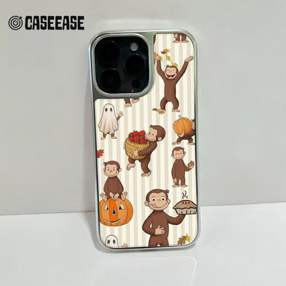 Curious Monkey Phone Case - Fun Character Design & Seasonal Vibes