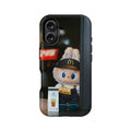 Funda para teléfono con diseño de conejito Labubu de McDonald's: diseño bonito y único